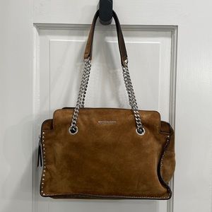 Michael Kors Suede Shoulder Bag